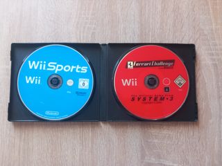 Wii Sports + Ferrari Challenge Wii Juegos