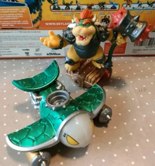 Bowser y su avión Skylanders Superchargers