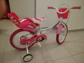 Bicicleta infantil Unicornio rosa