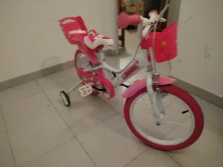Bicicleta infantil Unicornio rosa