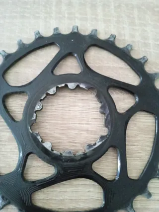 Plato Biela SRAM Negro