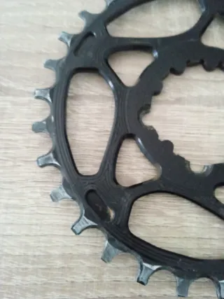 Plato Biela SRAM Negro