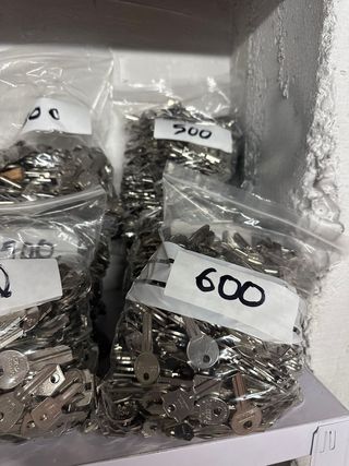 Liquidazione chiavi grezze: sconti fino al 50%