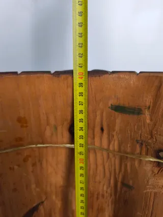 Máscara tallada a mano estilo precolombino