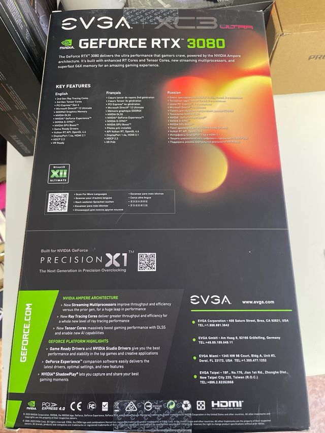 EVGA GeForce RTX 3080 XC3 ULTRA