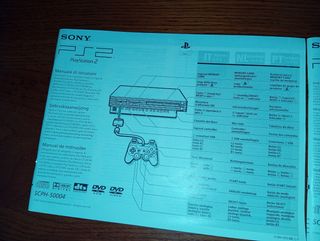 Manuales PlayStation 2 SCPH-50004