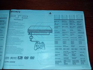 Manuales PlayStation 2 SCPH-50004