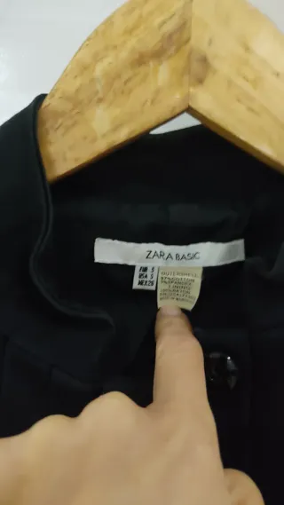 Cazadora juvenil botones talla S