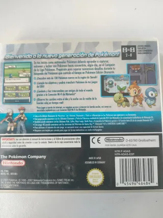 Pokémon Diamante Edición DS