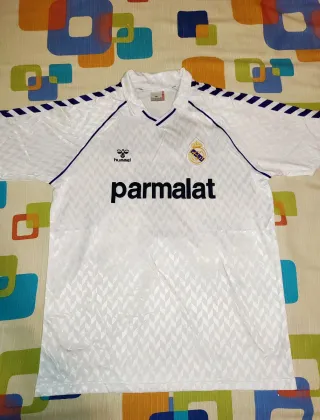 Camisa Butragueño Real Madrid Parmalat