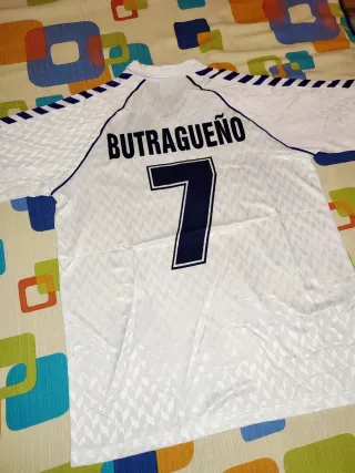 Camisa Butragueño Real Madrid Parmalat