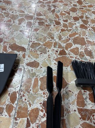 Set 3 Accesorios Chimenea Negro