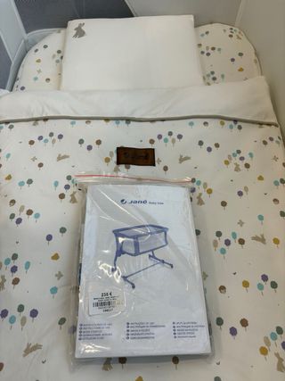 Cuna Jané Baby Side + 3 juegos sábanas