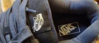 Zapatillas Vans grises y verdes