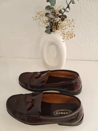 Mocasines de cuero JENKER Marrón