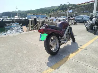 Honda Revere 650 NTV Morada