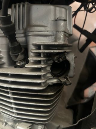 Moto 125cc. CSR custom año 2005