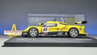 Lotus Elise GT1 24h Le Mans 1997 coche 1/43 Altaya