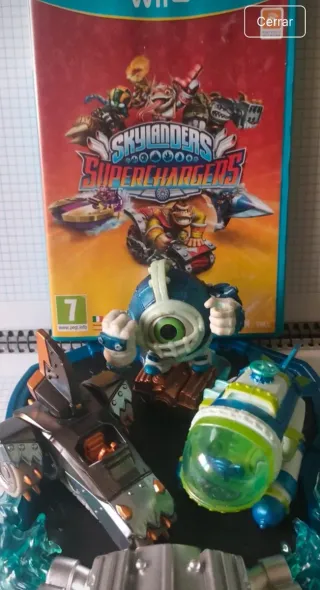 Skylanders Superchargers Wii U + Figuras