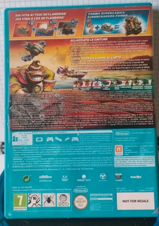 Skylanders Superchargers Wii U + Figuras