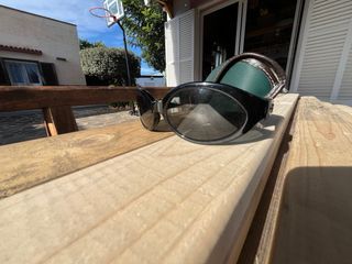 Gafas de sol Sergio Tacchini negras y verdes