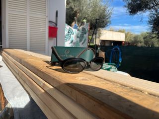 Gafas de sol Sergio Tacchini negras y verdes