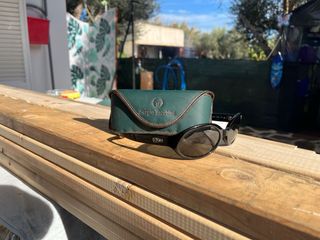 Gafas de sol Sergio Tacchini negras y verdes