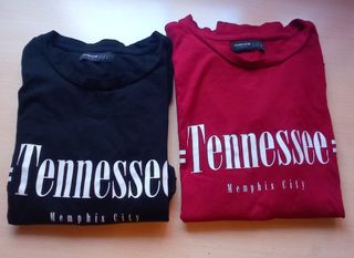 Lote 2 Camisetas Tennessee Memphis City Talla M