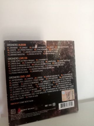 Doppio CD/ e DVD di Giorgia Autografato RARO