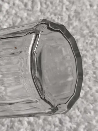 BOTELLA FARMACIA LABORATORIO VIDRIO 12 LADOS