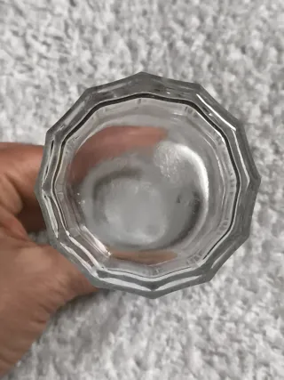 BOTELLA FARMACIA LABORATORIO VIDRIO 12 LADOS