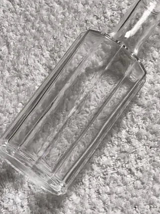 BOTELLA FARMACIA LABORATORIO VIDRIO 12 LADOS