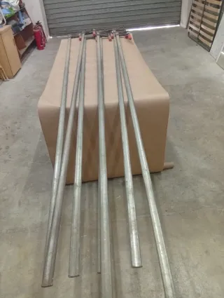 Sargentos  de 3 metros,7 unidades