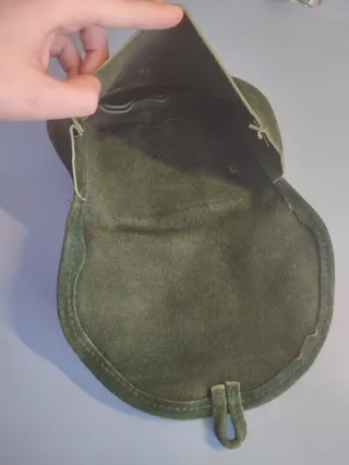 Bolsito grande cinturón verde