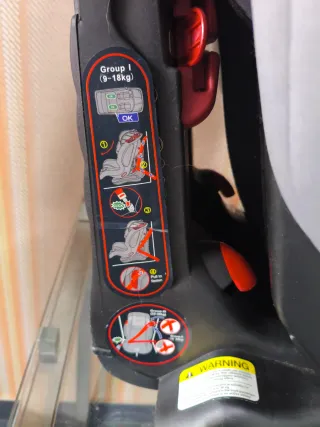 Silla coche Be Cool 9-36 kg