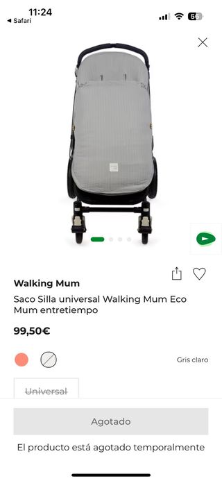 Saco Silla Walking Mum Eco Mum Cloud