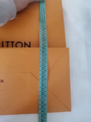 Busta shopper Louis Vuitton marrone