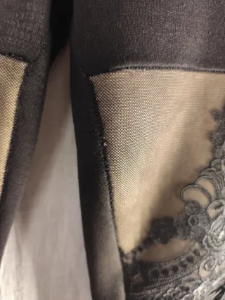 Calças PUNK RAVE com Renda cardadas