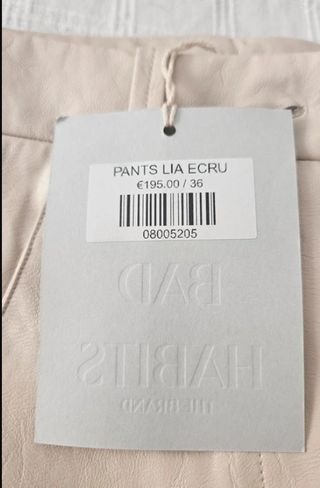 Pantalón Bad Habits Beige