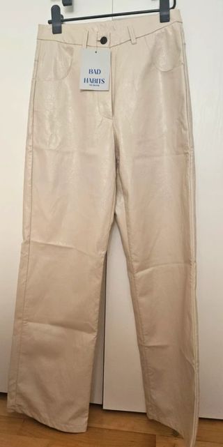 Pantalón Bad Habits Beige