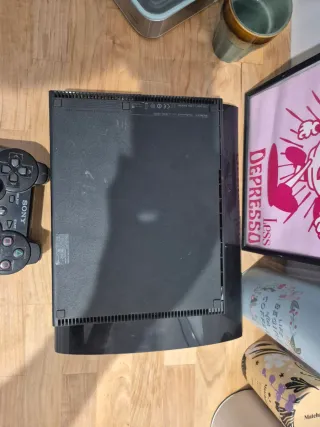 Consola PS3 super slim 500 GB Sony Negra + Mando