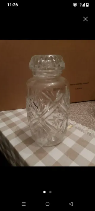 cristal tallado muy guapa