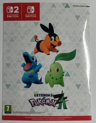 Láminas Pokémon Leyendas Z-A A5