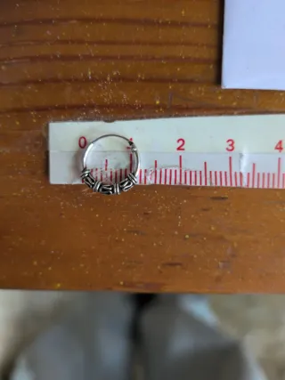 Aros Pequeños Plata Balineses