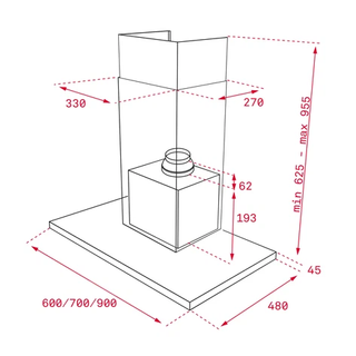 Campana TEKA DSH 686 INOX