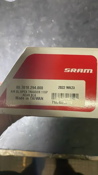 Pulsador Sram Apex 11v Gravel