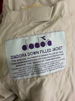 Piumino Diadora Vintage Taglia L