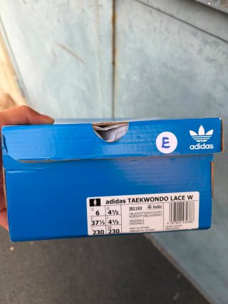 Adidas Taekwondo Scarpe Nero Bianco