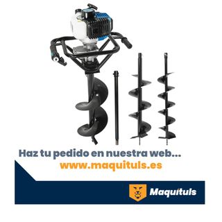 Ahoyador Profesional NOTIG TOOLS 51,2cc - 3 Brocas