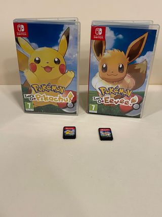 Pokémon Let's Go Pikachu! y Eevee!